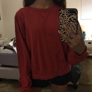 cute red sweater